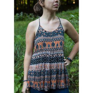 Forever 21 Printed Tanktop